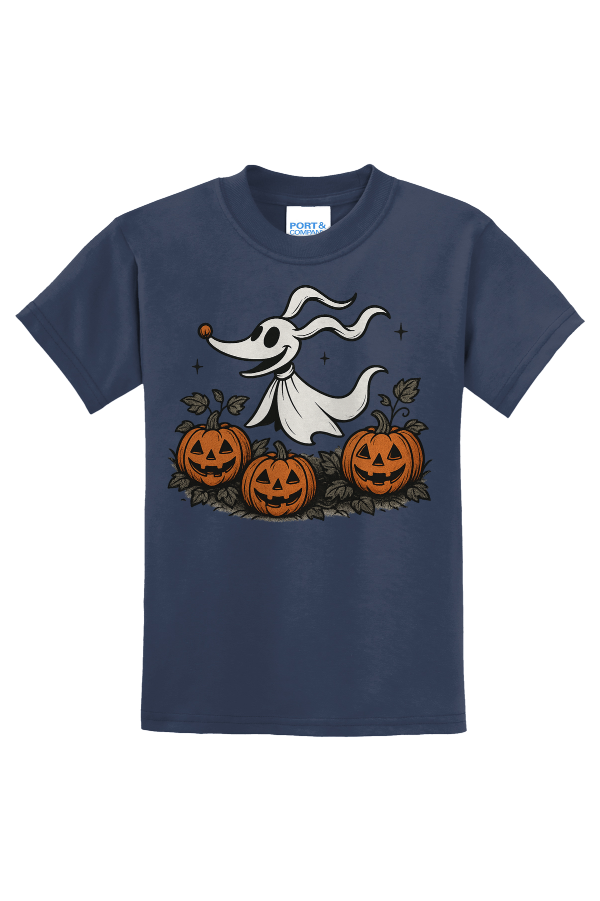 Zero Pumpkins T-Shirt - navy blue
