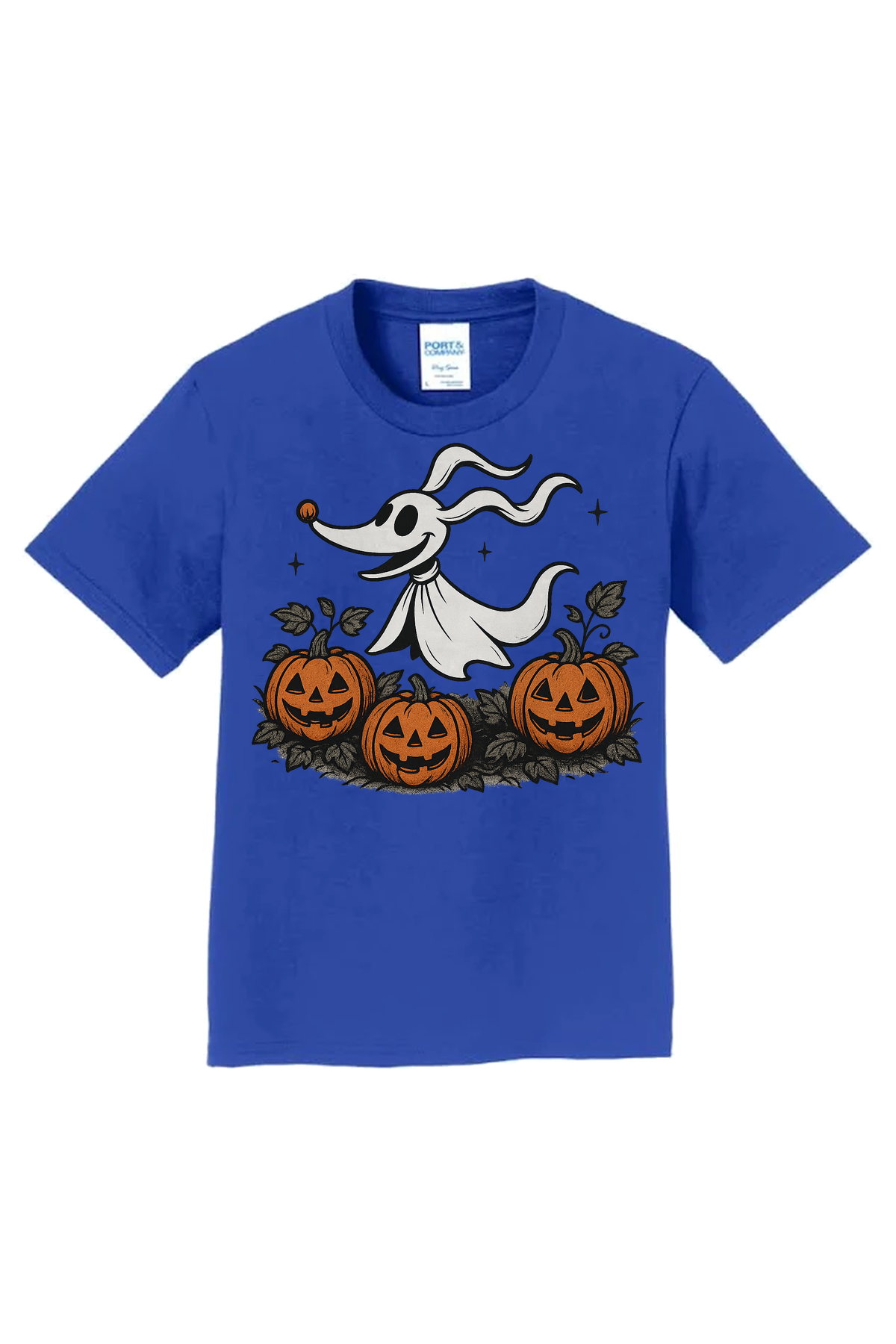 Zero Pumpkins T-Shirt - royal blue
