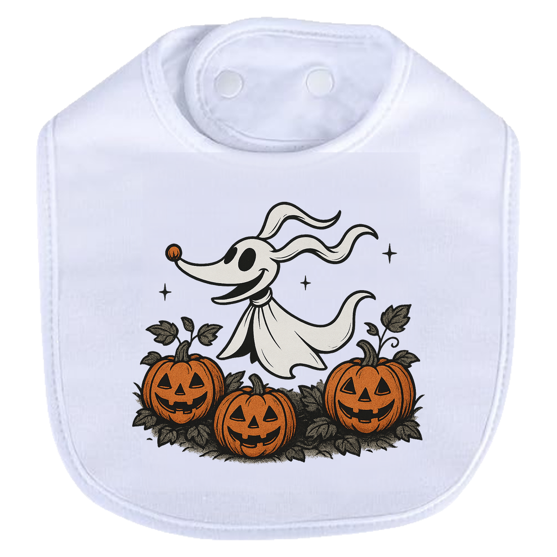 Zero Pumpkins Bib - black