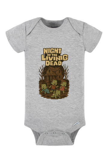 Zombie Babies Onesie - gray