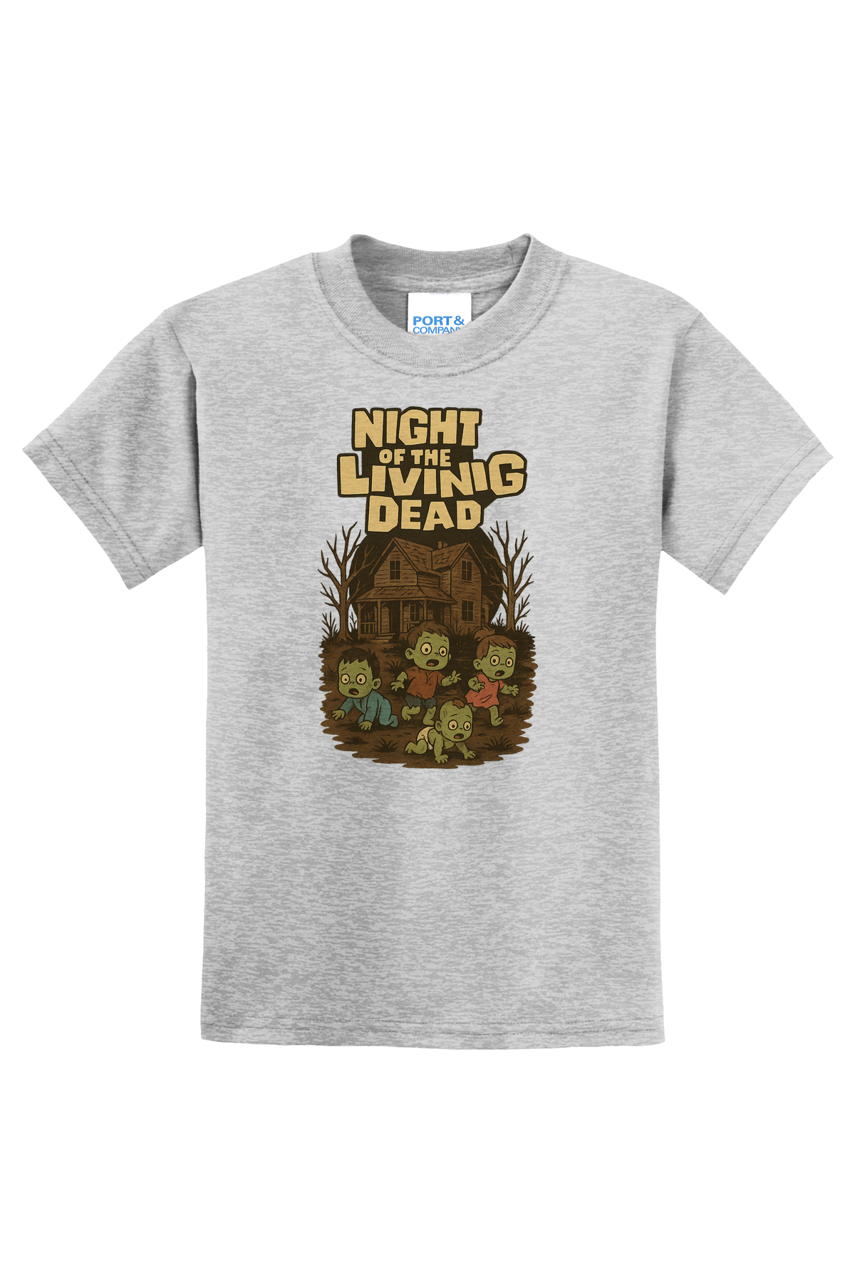 Zombie Babies T-Shirt - gray