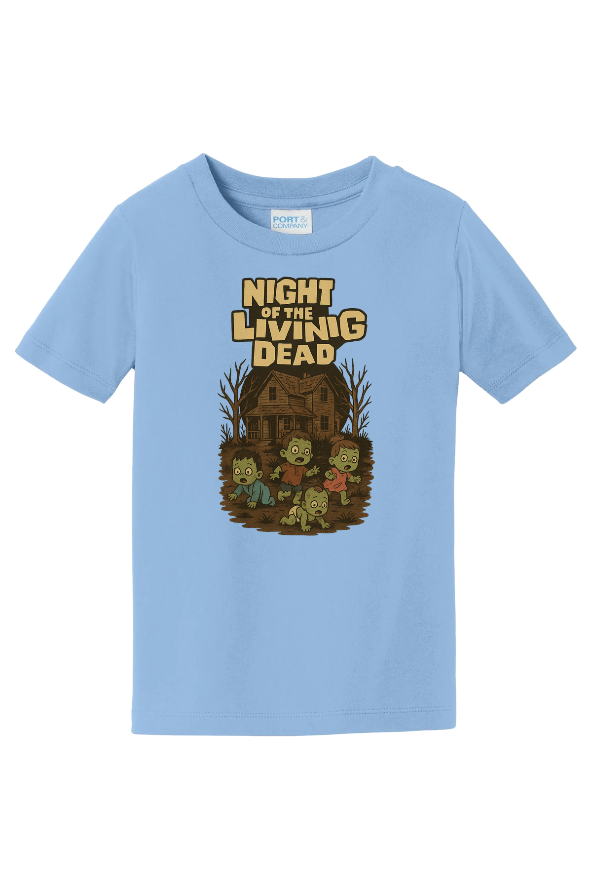 Zombie Babies T-Shirt - light blue